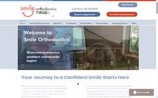 Smile Orthodontics - Troy Orthodontics website