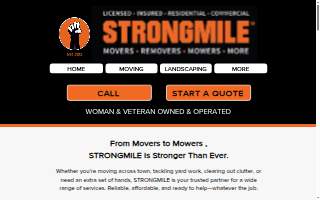 Strongmile Movers of Metuchen website