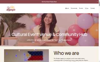 The Studio Ligaya website