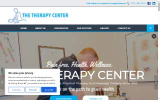 Chiropractic & Therapy Center website