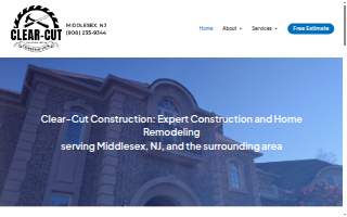 Clear-Cut Construction LLC website