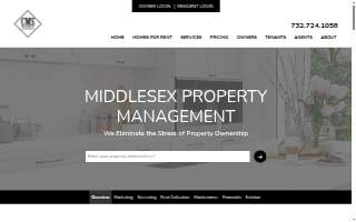 CMS Property Management of Middlesex website
