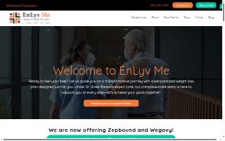 Enlyv Me Medical Weight Loss and Laser Hair Removal of Middlesex website