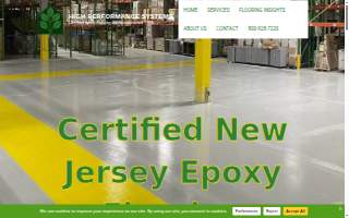 High Performance Systems-Epoxy Floor Contractor website