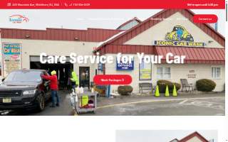 Iconic Car Wash of Middlesex website