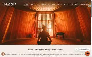 Island Spa & Sauna of Middlesex website
