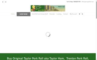 Jersey Pork Roll website