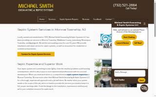 Michael Smith Excavating & Septic Systems LLC of Middlesex website
