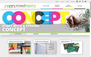 Mixed Media Concepts, LLC website