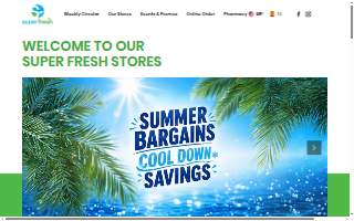 SuperFresh Middlesex website