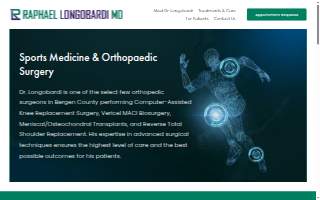 University Orthopaedic Associates website