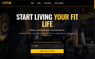 CKO Kickboxing Middletown website