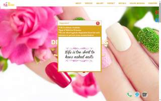 DB GOLDEN NAILS website