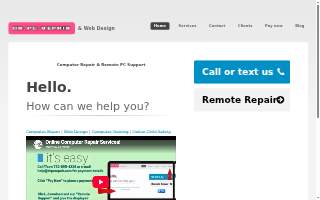 DR PC Repair & Web Design of Middletown website