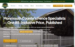 Fencing By Excellence website