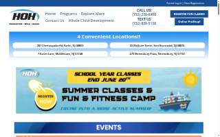 Head Over Heels Gymnastics, Dance & Ninja Center website