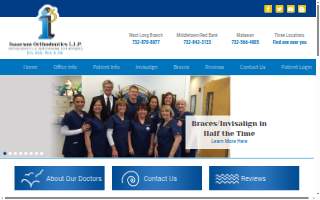 Isaacson Orthodontics of Middletown website