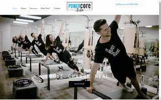 Power Core Studio website