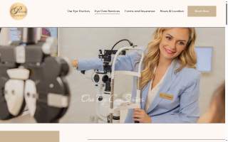 Precision Eye Care of NJ website