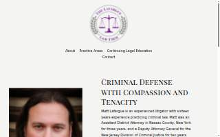 The Lafargue Law Firm of Plainfield website