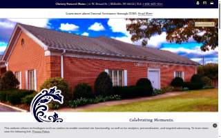 Christy Funeral Home of Millville website
