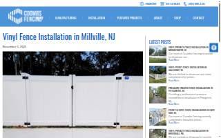 Coombs Fencing of Millville website