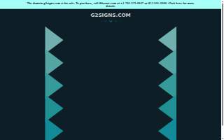 G2 Signs & Wraps website