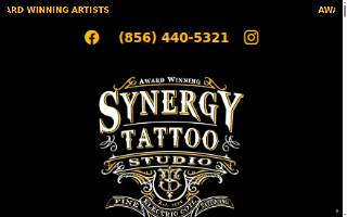 Synergy Tattoo Studio of Millville website
