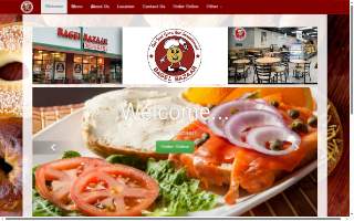 Bagel Bazaar website