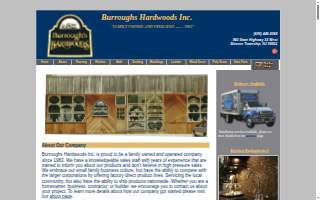 Burroughs Hardwoods, Inc. website