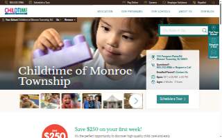 Childtime of Monroe Township website