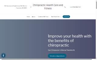 Chiropractic Healthcare and Fitness website