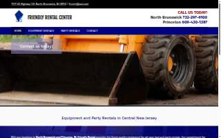 Friendly Rental Center of Monroe website