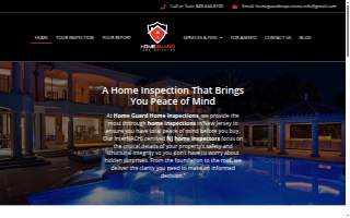 Home Guard Home Inspection website