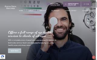 Monroe Vision Associates website