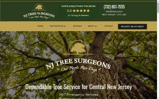 NJ Tree Surgeons of Monroe website