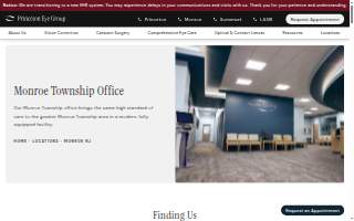 Princeton Eye Group website