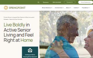 Springpoint at Home website
