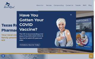 Texas Road Pharmacy website