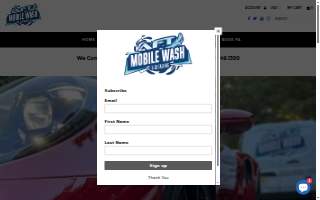 AFT Mobile Wash & Detailing NJ of Montclair website