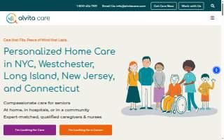 Alvita Home Care of Iselin website