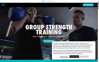 Body Fit Training of Montclair website
