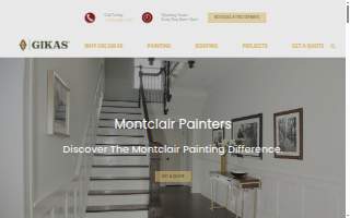 GIKAS Roofing Company of Montclair website