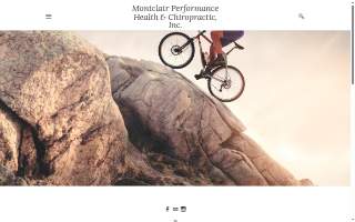 Montclair Performance Health & Chiropractic, Inc website