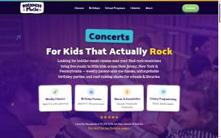 Rockness Music of Montclair website