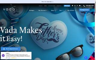 Vada Spa and Laser Center website