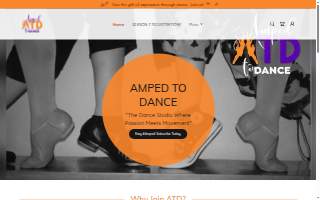 Amped To Dance of Moorestown website