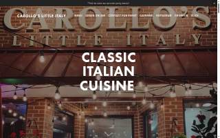 Carollo's Little Italy website