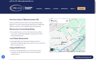 Cipriani Remodeling Solutions of Moorestown website