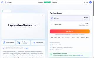 Express Tree Service website